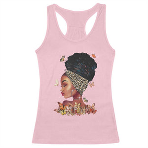 Black Girl Magic Racerback Tank Top Afro Melanin Queen African American Women TS01 Light Pink Print Your Wear