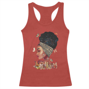 Black Girl Magic Racerback Tank Top Afro Melanin Queen African American Women TS01 Red Print Your Wear