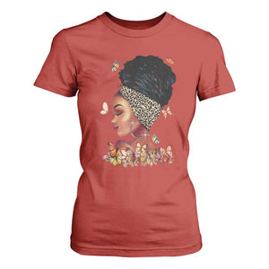 Black Girl Magic T Shirt For Women Afro Melanin Queen African American Women TS01 Red Print Your Wear