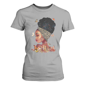 Black Girl Magic T Shirt For Women Afro Melanin Queen African American Women TS01 Sport Gray Print Your Wear