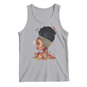 Black Girl Magic Tank Top Afro Melanin Queen African American Women TS01 Athletic Heather Print Your Wear