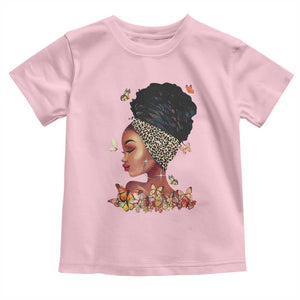 Black Girl Magic Toddler T Shirt Afro Melanin Queen African American Women TS01 Light Pink Print Your Wear