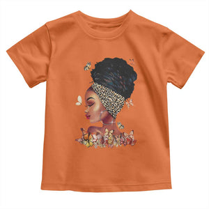 Black Girl Magic Toddler T Shirt Afro Melanin Queen African American Women TS01 Orange Print Your Wear
