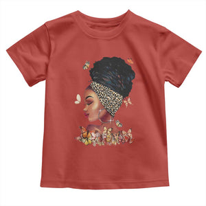 Black Girl Magic Toddler T Shirt Afro Melanin Queen African American Women TS01 Red Print Your Wear