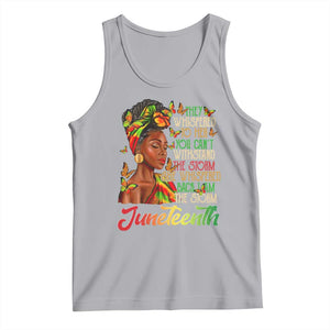 Juneteenth Black Women Tank Top I Am The Storm Black History Month TS01 Athletic Heather Print Your Wear