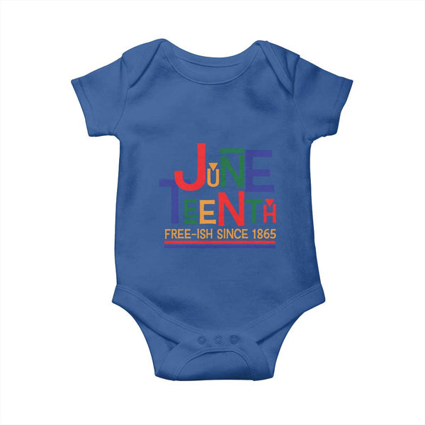 Juneteenth 1865 Independence Day Baby Onesie TS01 main image 0