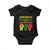 Juneteenth Is My Independence Day Baby Onesie Because BLM TS01 Black Print Your Wear