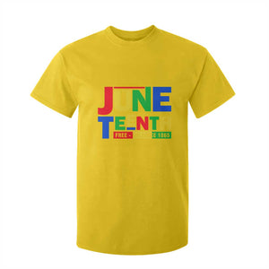Juneteenth Free Ish Since 1865 T Shirt For Kid TS01 Daisy Print Your Wear