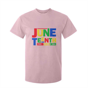 Juneteenth Free Ish Since 1865 T Shirt For Kid TS01 Light Pink Print Your Wear