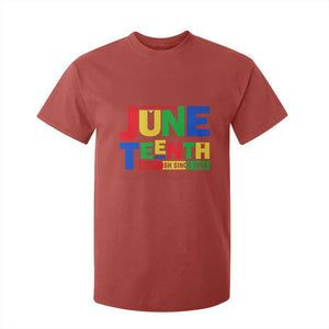 Juneteenth Free Ish Since 1865 T Shirt For Kid TS01 Red Print Your Wear
