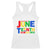 Juneteenth Free Ish Since 1865 Racerback Tank Top TS01 White Print Your Wear