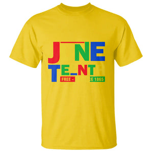 Juneteenth Free Ish Since 1865 T Shirt TS01 Daisy Printyourwear