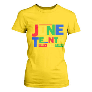 Juneteenth Free Ish Since 1865 T Shirt For Women TS01 Daisy Print Your Wear