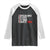 Juneteenth Breaking Every Chain Raglan Shirt Since 1865 TS01 Black White Print Your Wear