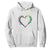 Heart Autism Awareness Hoodie Accept Understand Love Puzzle Piece TS01 White Printyourwear