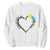 Heart Autism Awareness Sweatshirt Accept Understand Love Puzzle Piece TS01 White Printyourwear