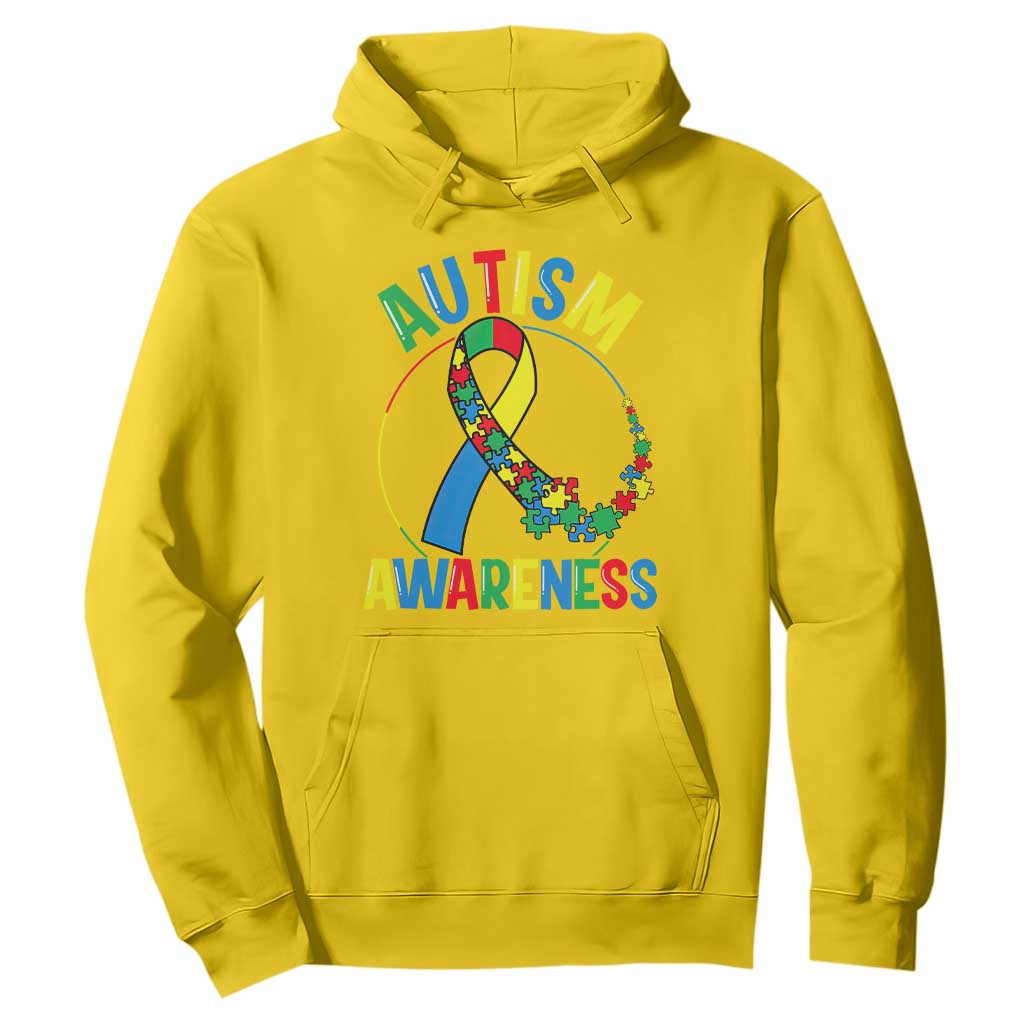 Autism Awareness Hoodie Spectrum Ribbon TS01 Daisy Printyourwear