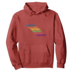 Embrace Autism Hoodie Love Support Spectrum Typography TS01 Red Printyourwear