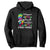 Autism Awarenes Hoodie I'll Support Autism Every Where TS01 Black Printyourwear