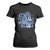 Autism Awareness T Shirt For Women In April We Wear Blue Rainbow Retro Groovy TS01 Black Printyourwear
