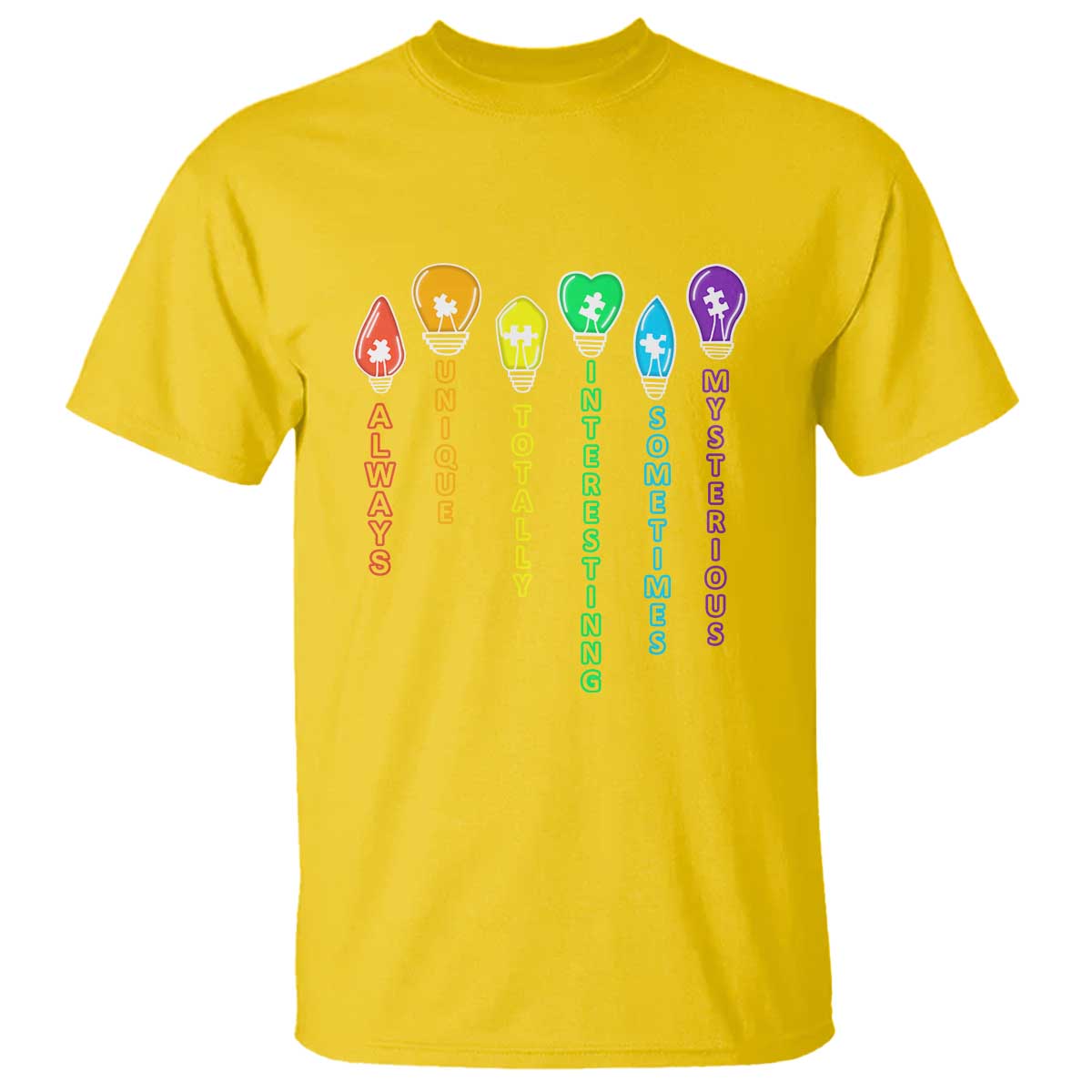 Autism Definition T Shirt Always Unique Totally Interesting Sometimes Mysterious TS01 Daisy Printyourwear