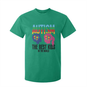 Proud Autism T Shirt For Kid The Best Kids In The World TS01 Irish Green Printyourwear