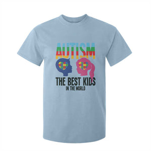 Proud Autism T Shirt For Kid The Best Kids In The World TS01 Light Blue Printyourwear