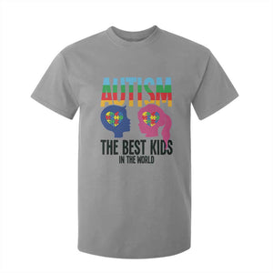Proud Autism T Shirt For Kid The Best Kids In The World TS01 Sport Gray Printyourwear