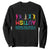 Proud Autism Sweatshirt Seeing The World From A Different Angle TS01 Black Printyourwear