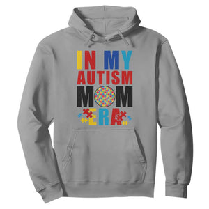 In My Autism Mom Era Hoodie Love Support Puzzle Piece TS01 Sport Gray Printyourwear