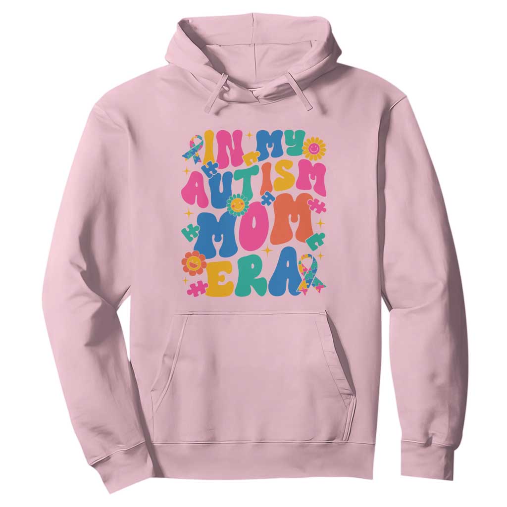 Autism Mama Hoodie In My Autism Mom Era TS01 Light Pink Printyourwear