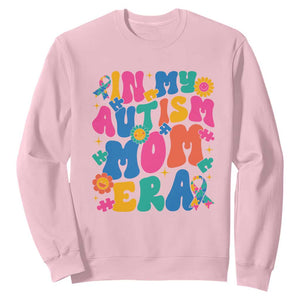 Autism Mama Sweatshirt In My Autism Mom Era TS01 Light Pink Printyourwear