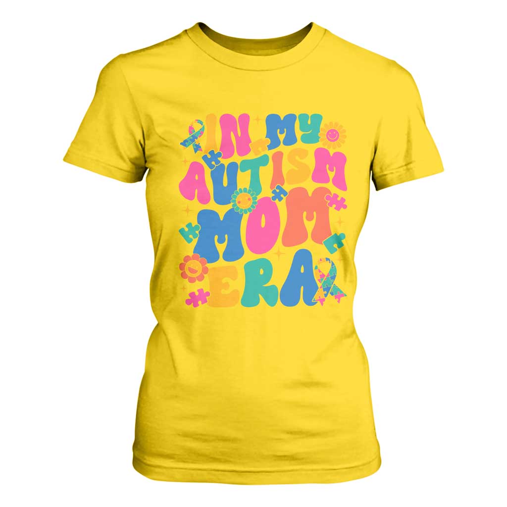 Autism Mama T Shirt For Women In My Autism Mom Era TS01 Daisy Printyourwear