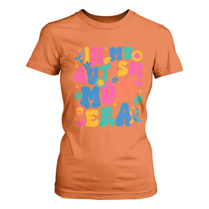 Autism Mama T Shirt For Women In My Autism Mom Era TS01 Orange Printyourwear