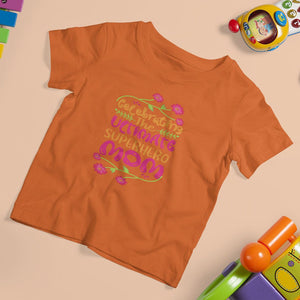 Happy Mother's Day T Shirt For Kid Celebrating Ultimate Super Hero Mom TS01 Orange Printyourwear