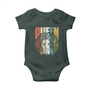 Black History Education Baby Onesie For Women Educated Strong Black Queen TS01 Print Your Wear