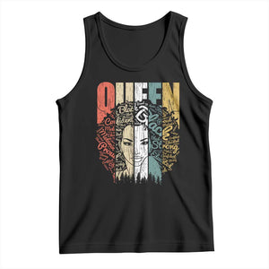 Black History Education Tank Top For Women Educated Strong Black Queen TS01 Black Print Your Wear