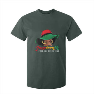 Juneteenth 1865 T Shirt For Kid Celebrating Black Freedom Day TS01 Dark Forest Green Print Your Wear