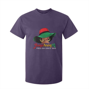 Juneteenth 1865 T Shirt For Kid Celebrating Black Freedom Day TS01 Purple Print Your Wear