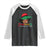 Juneteenth 1865 Raglan Shirt Celebrating Black Freedom Day TS01 Black White Print Your Wear