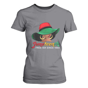 Juneteenth 1865 T Shirt For Women Celebrating Black Freedom Day TS01 Charcoal Print Your Wear
