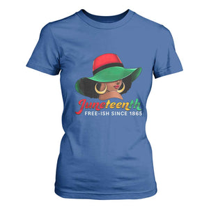 Juneteenth 1865 T Shirt For Women Celebrating Black Freedom Day TS01 Royal Blue Print Your Wear