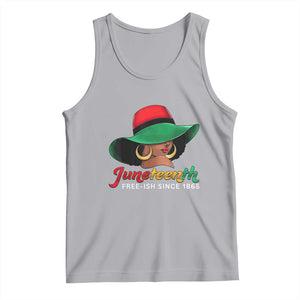 Juneteenth 1865 Tank Top Celebrating Black Freedom Day TS01 Athletic Heather Print Your Wear