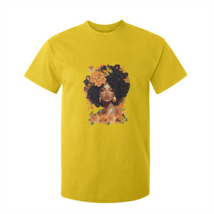 Black Women Unapologetically Dope Juneteenth Black History T Shirt For Kid TS01 Daisy Print Your Wear