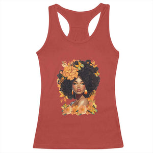 Black Women Unapologetically Dope Juneteenth Black History Racerback Tank Top TS01 Red Print Your Wear