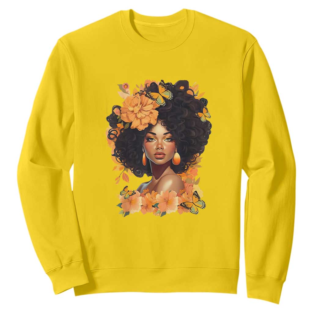 Black Women Unapologetically Dope Juneteenth Black History Sweatshirt TS01 Daisy Printyourwear