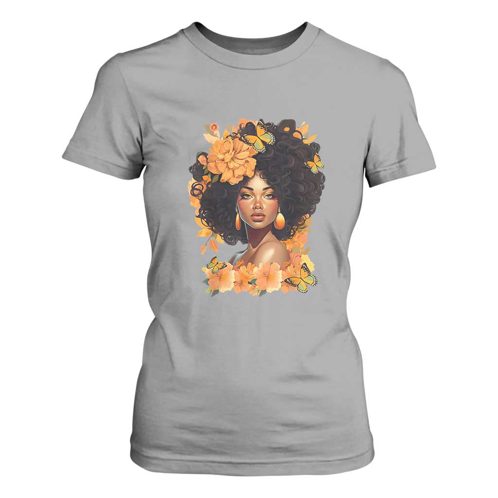 Black Women Unapologetically Dope Juneteenth Black History T Shirt For Women TS01 Sport Gray Print Your Wear