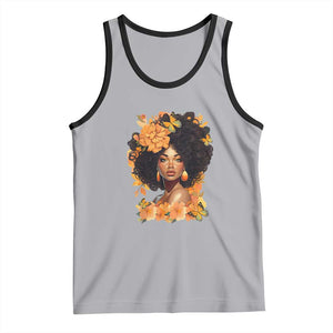 Black Women Unapologetically Dope Juneteenth Black History Tank Top TS01 Athletic Heather Black Print Your Wear