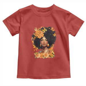 Black Women Unapologetically Dope Juneteenth Black History Toddler T Shirt TS01 Red Print Your Wear
