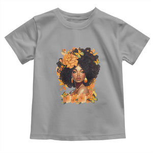 Black Women Unapologetically Dope Juneteenth Black History Toddler T Shirt TS01 Sport Gray Print Your Wear